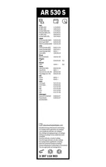 Wischblatt vorne für AUDI CHEVROLET FUSO (MITSUBISHI) JAGUAR JEEP MERCEDES-BENZ