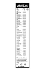 Wischblatt vorne für ALPINA AUDI BMW CHRYSLER FORD HONDA MAZDA MITSUBISHI