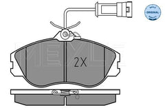 Bremsbelagsatz Scheibenbremse Vorderachse für AUDI 80 B4 Stufenheck Avant 90 B3