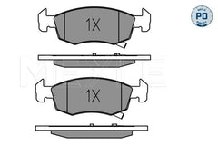 Bremsbelagsatz Scheibenbremse Vorderachse für OPEL CORSA E Kasten/Schrägheck