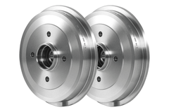 2x Bremstrommel Hinterachse für CITROËN PEUGEOT C2 C3 I II Pluriel ENTERPRISE