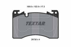 Bremsbelagsatz Scheibenbremse Vorderachse für LAND ROVER RANGE V SPORT III