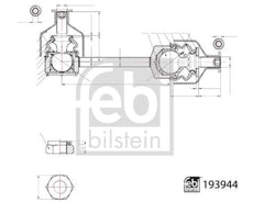 Koppelstange Stabilisator Hinterachse für VOLVO S60 II V60 I Cross Country
