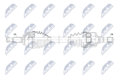 Antriebswelle Vorderachse links für FIAT NISSAN RENAULT TALENTO Kasten