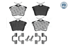 Bremsbelagsatz Scheibenbremse Hinterachse für CITROËN PEUGEOT C5 III Break