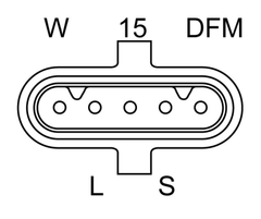 Lichtmaschine Generator für MERCEDES-BENZ G-KLASSE Pritsche/Fahrgestell VARIO