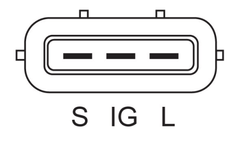 Lichtmaschine Generator für LEXUS IS I SportCross