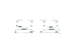 Zubehörsatz Bremsbacken Hinterachse für NISSAN MICRA II