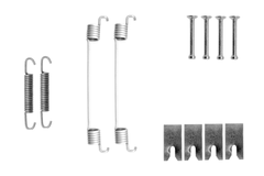 Zubehörsatz Bremsbacken Hinterachse für NISSAN TOYOTA NOTE RAV 4 III YARIS /