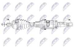 Antriebswelle Vorderachse rechts für VOLVO V40 Schrägheck Cross Country
