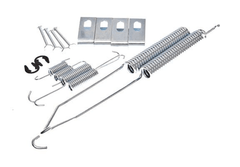 Zubehörsatz Bremsbacken Hinterachse für NISSAN RENAULT NAVARA NP300 Pick-up