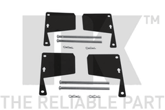 Zubehörsatz Scheibenbremsbelag Vorderachse für FORD GRANADA II Turnier