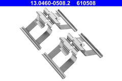 Zubehörsatz Scheibenbremsbelag Hinterachse für PORSCHE VW CAYENNE TOUAREG VAN