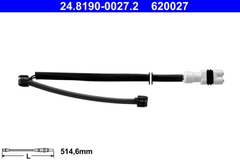 2x Warnkontakt Bremsbelagverschleiß Vorderachse für PORSCHE 911 Targa