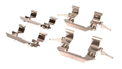 Zubehörsatz Scheibenbremsbelag Hinterachse für NISSAN RENAULT INFINITI MURANO I