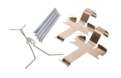 Zubehörsatz Scheibenbremsbelag Hinterachse für SUBARU IMPREZA Stufenheck