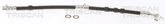Bremsschlauch Vorderachse links für NISSAN PRIMERA Hatchback Traveller