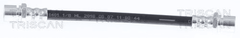 Bremsschlauch Hinterachse für OPEL SAAB CHEVROLET DAEWOO ASCONA C CC ASTRA F