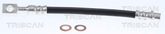 Bremsschlauch Hinterachse für OPEL ASTRA G Stufenheck Caravan CC Coupe