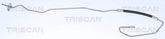 Bremsschlauch Hinterachse links für CITROËN C4 GRAND PICASSO I Großraumlimousine