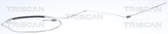 Bremsschlauch Hinterachse rechts für CITROËN PEUGEOT BERLINGO MULTISPACE