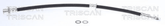 Bremsschlauch Vorderachse links für HONDA ACCORD VI Hatchback