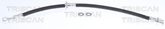 Bremsschlauch Vorderachse rechts für HONDA ACCORD VII Tourer