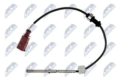 Sensor Abgastemperatur für SEAT VW ALHAMBRA SHARAN