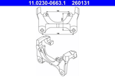 Halter Bremssattel Vorderachse für AUDI SKODA VW A3 Sportback A4 B6 Avant