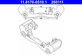 Halter Bremssattel Vorderachse für MERCEDES-BENZ VW SPRINTER 2-t Kasten