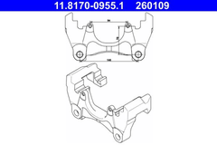 Halter Bremssattel Vorderachse für VW CALIFORNIA T5 Camper MULTIVAN TRANSPORTER