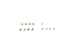 Zubehörsatz Scheibenbremsbelag Vorderachse Hinterachse für MAZDA SUZUKI TOYOTA