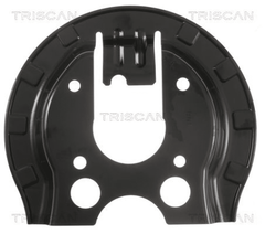Spritzblech Bremsscheibe Hinterachse für CITROËN PEUGEOT C4 I Coupe Stufenheck