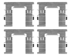 Zubehörsatz Scheibenbremsbelag Vorderachse für MITSUBISHI L200