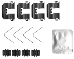 Zubehörsatz Scheibenbremsbelag Hinterachse für KIA CARENS IV Van