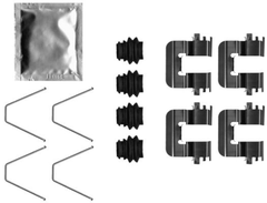 Zubehörsatz Scheibenbremsbelag Hinterachse für KIA OPTIMA Sportswagon SOUL II
