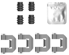 Zubehörsatz Scheibenbremsbelag Hinterachse für BMW 2 Coupe 3 Touring 4 Gran