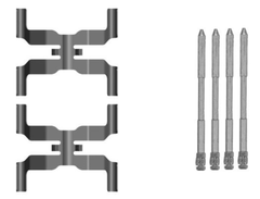 Zubehörsatz Scheibenbremsbelag Vorderachse für JAGUAR F-PACE
