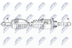 Antriebswelle Vorderachse rechts für ABARTH 500C / 595C 695C 500 595 695