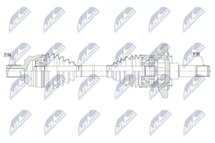 Antriebswelle Hinterachse links für MERCEDES-BENZ GLE GLS