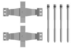 Zubehörsatz Scheibenbremsbelag Vorderachse für TESLA MODEL 3 Y