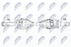 Antriebswelle Hinterachse links für JEEP COMPASS PATRIOT