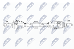 Antriebswelle Vorderachse rechts für TOYOTA AVENSIS Stufenheck Kombi
