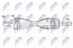 Antriebswelle Hinterachse für VOLVO S60 II S80 V60 I V70 III XC60 SUV