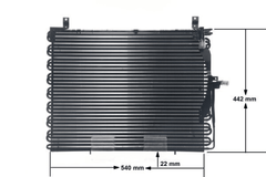 Kondensator Klimaanlage für MERCEDES-BENZ 124 Stufenheck T-Model Coupe E-KLASSE