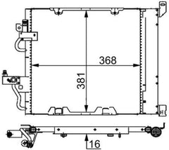 Kondensator Klimaanlage für OPEL ASTRA H Caravan GTC Kasten/Kombi ZAFIRA /