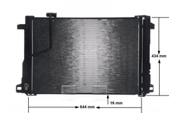 Kondensator Klimaanlage für MERCEDES-BENZ C-KLASSE T-Model Coupe CLS Shooting