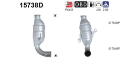 Katalysator für CITROËN C2 C3 I Pluriel XSARA Break Coupe