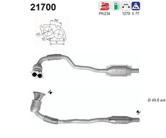 Katalysator für OPEL ASTRA G Stufenheck Caravan CC F CLASSIC ZAFIRA A