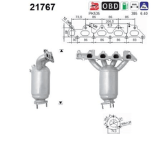 Katalysator für OPEL SAAB ASTRA H Caravan GTC TwinTop CORSA C MERIVA A